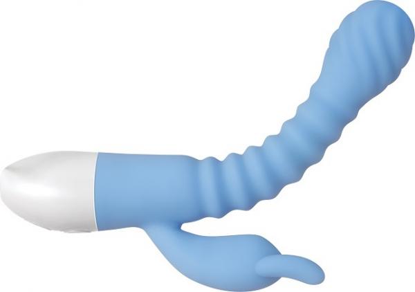 Bendy Bunny Blue Flexible Rabbit Vibrator - SP BOUTIQUE