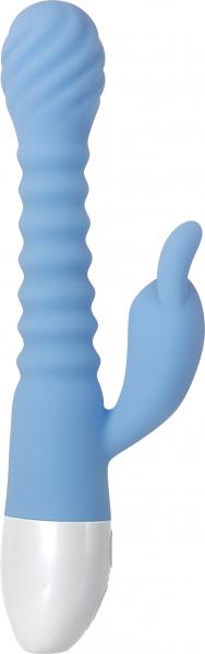 Bendy Bunny Blue Flexible Rabbit Vibrator - SP BOUTIQUE