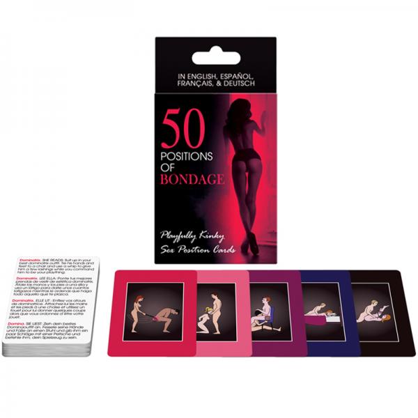 Fifty Positions Of Bondage Card Game - SP BOUTIQUE