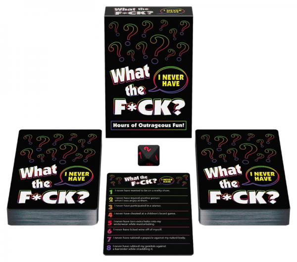 What The F*ck? I Never Have Game - 552 Wild Statements for Outrageous Fun with Friends! - SP BOUTIQUE