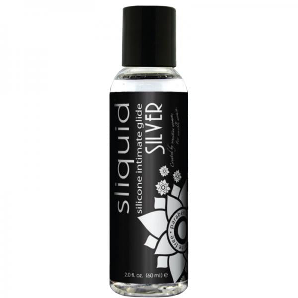 Sliquid Naturals Silver Silicone Lubricant 2oz - SP BOUTIQUE