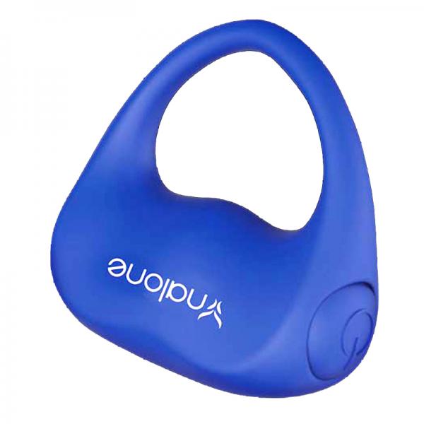 Nalone Ping Vibrating Cock Ring 1 Speed Blue - SP BOUTIQUE