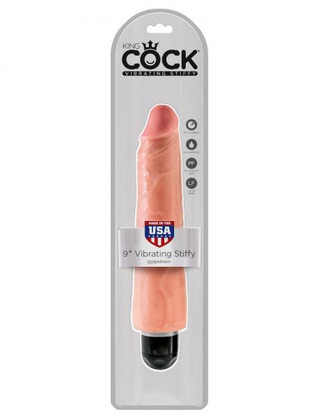 King Cock Vibrating Stiffy Brown - SP BOUTIQUE