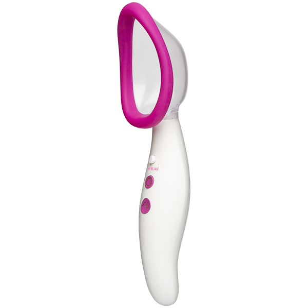 Kink Pumped Vibrating Vagina Pump Black - SP BOUTIQUE