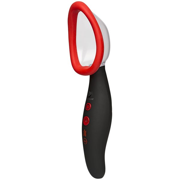 Kink Pumped Vibrating Vagina Pump Black - SP BOUTIQUE