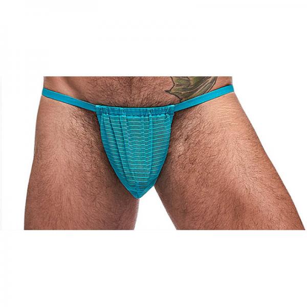 Male Power Mesh Rib Posing Strap - SP BOUTIQUE