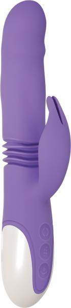 Thick & Thrust Bunny Purple Rabbit Vibrator - SP BOUTIQUE