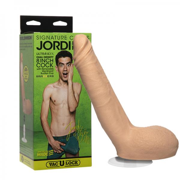 Signature Cocks Jordi El Niño Polla ULTRASKYN Cock with Removable Vac-U-Lock Suction Cup - SP BOUTIQUE