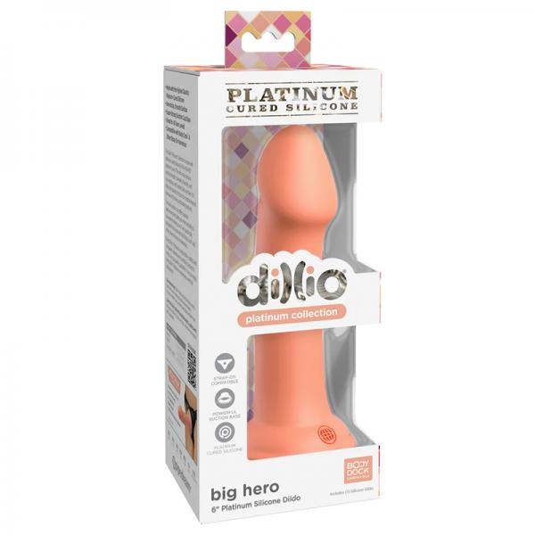 Dillio Platinum Big Hero Silicone Dildo - SP BOUTIQUE