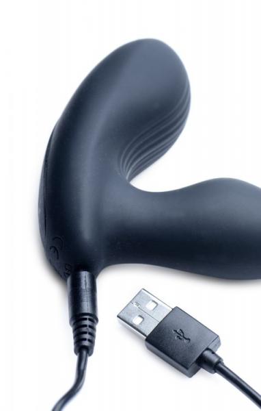 Alpha Pro 7X Prostate Stimulator - Silicone Shaft with 7 Vibrating & Stroking Settings - SP BOUTIQUE