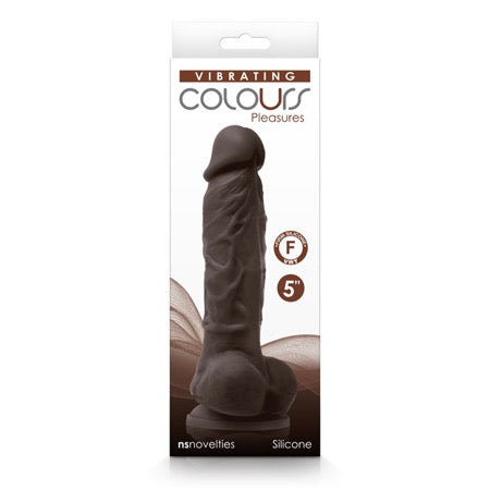 Colours Pleasures Vibrating 5" Dildo - SP BOUTIQUE
