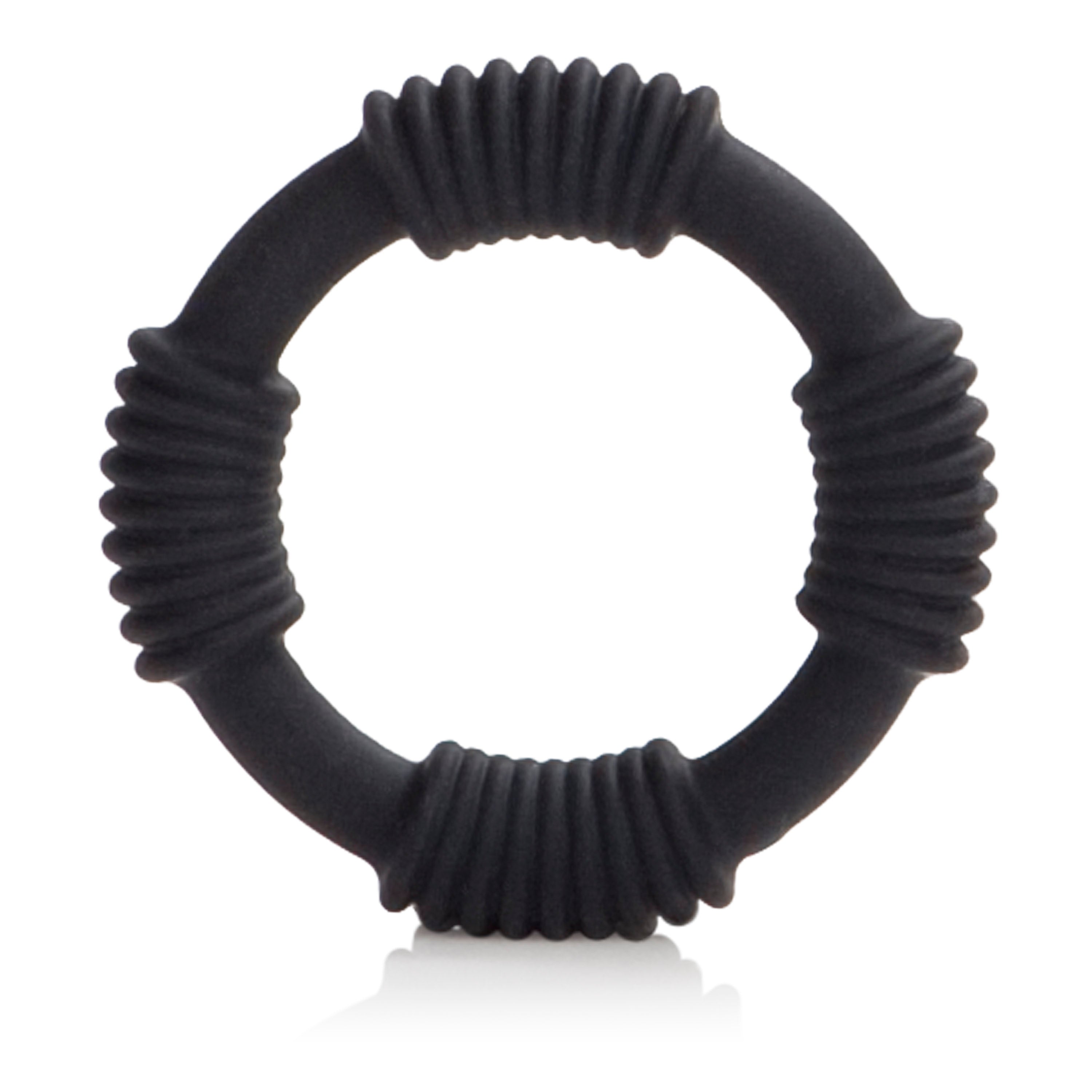 Hercules Silicone Ring - Black - SP BOUTIQUE