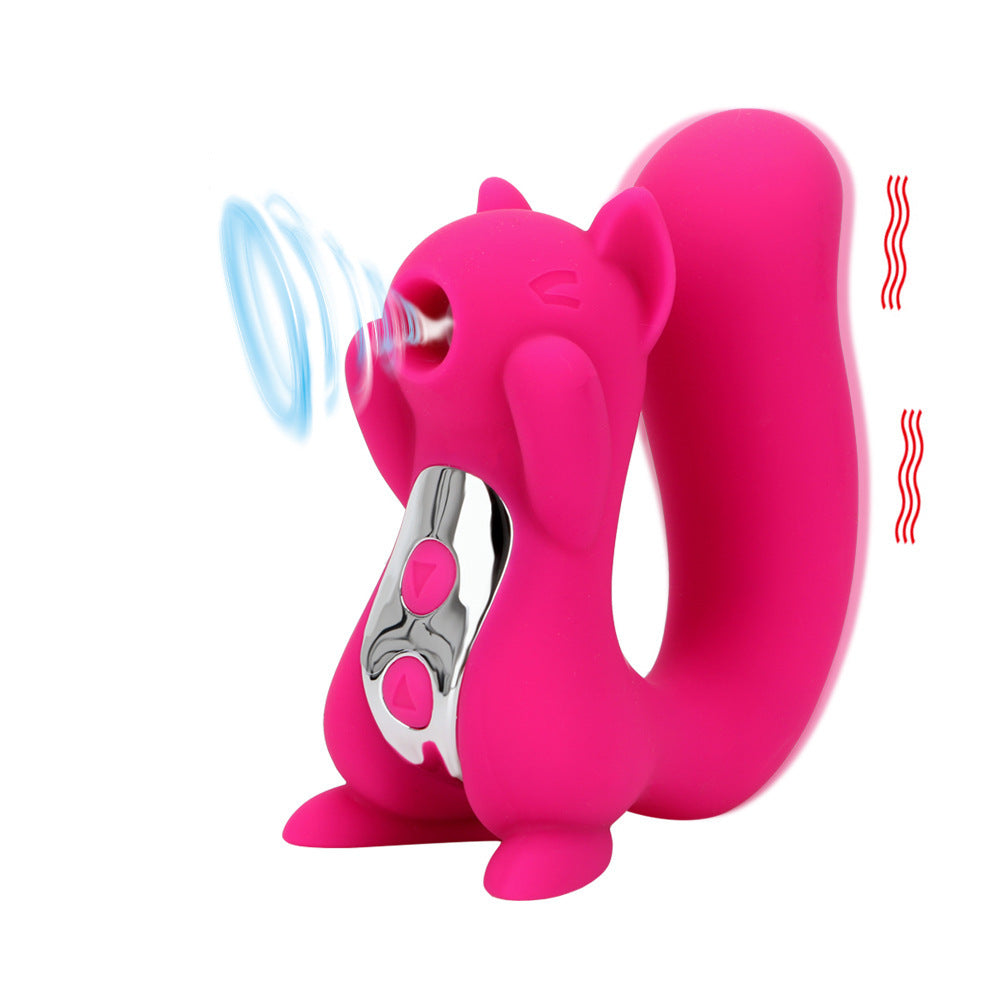 Screaming Squirrel Vibrating Sex Toy With Air Pulse & Dual Motors For Ultimate Pleasure - SP BOUTIQUE