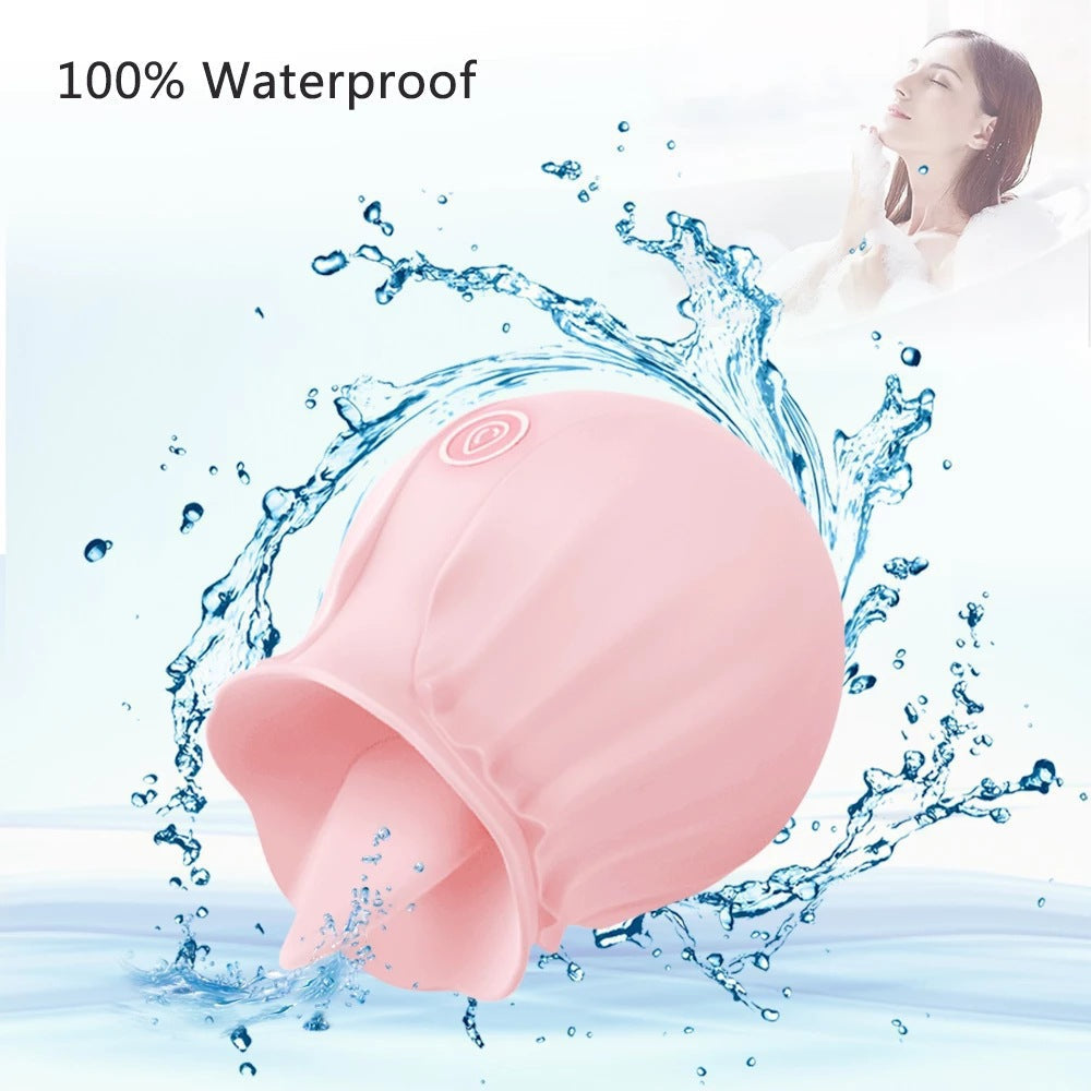 Flicking Vibrating Tongue Rose - SP BOUTIQUE