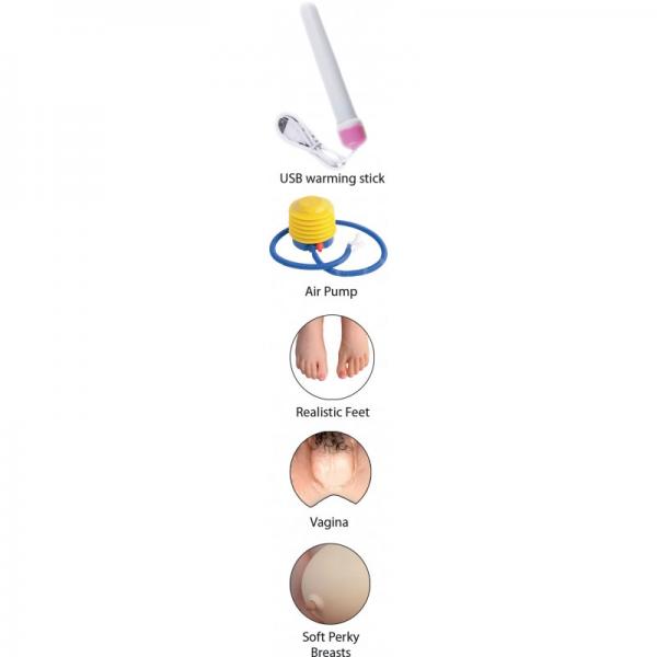 F*ck Friends Tiffany Blow up Doll With 3 Orifices - SP BOUTIQUE