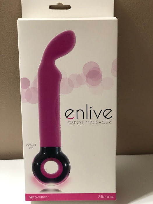 Enlive G Spot Massager Silicone Light Up Vibrator - SP BOUTIQUE