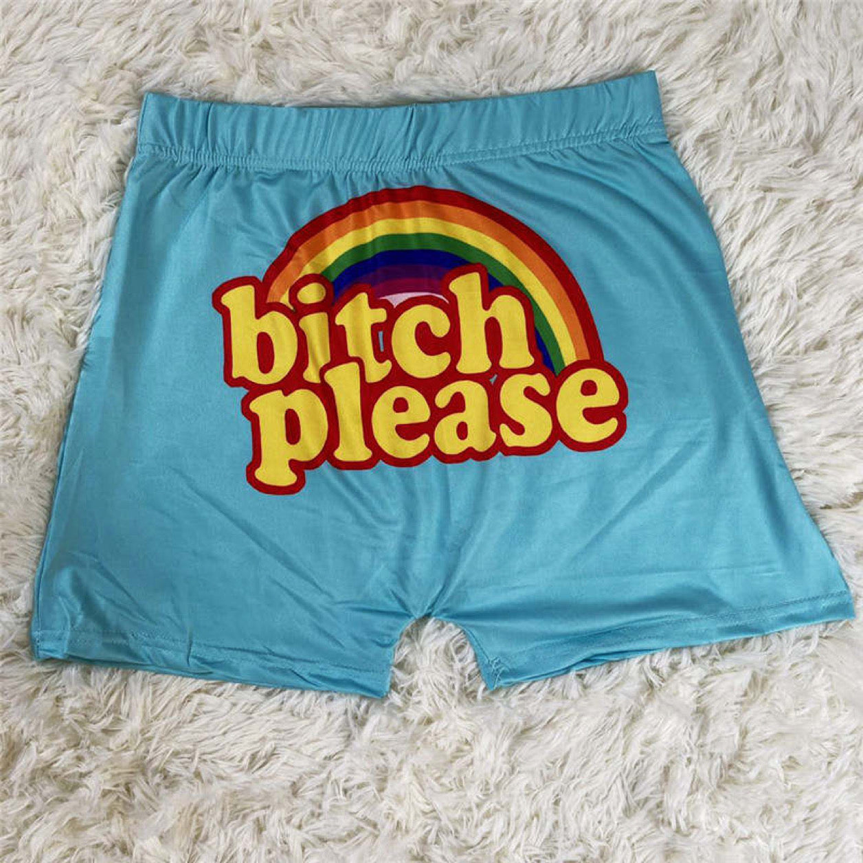 BITCH PLEASE SNACK SHORTS - SP BOUTIQUE