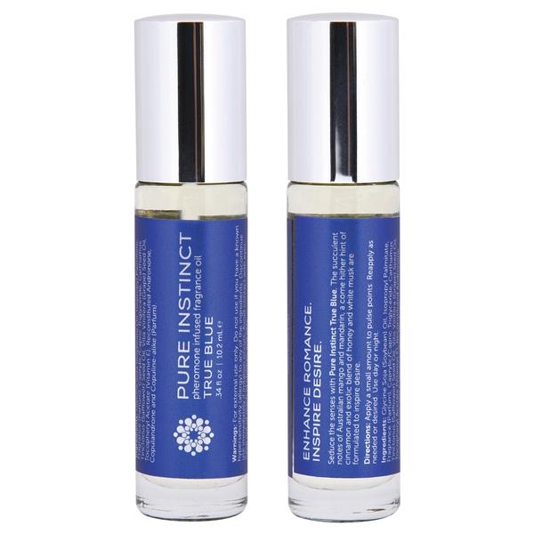Pure Instinct Pheromone True Blue Fragrance Roll On - SP BOUTIQUE
