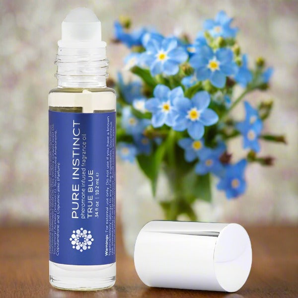 Pure Instinct Pheromone True Blue Fragrance Roll On - SP BOUTIQUE