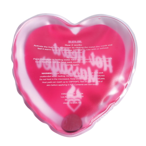 HOT HEART MASSAGER Reusable Warming Massager - SP BOUTIQUE