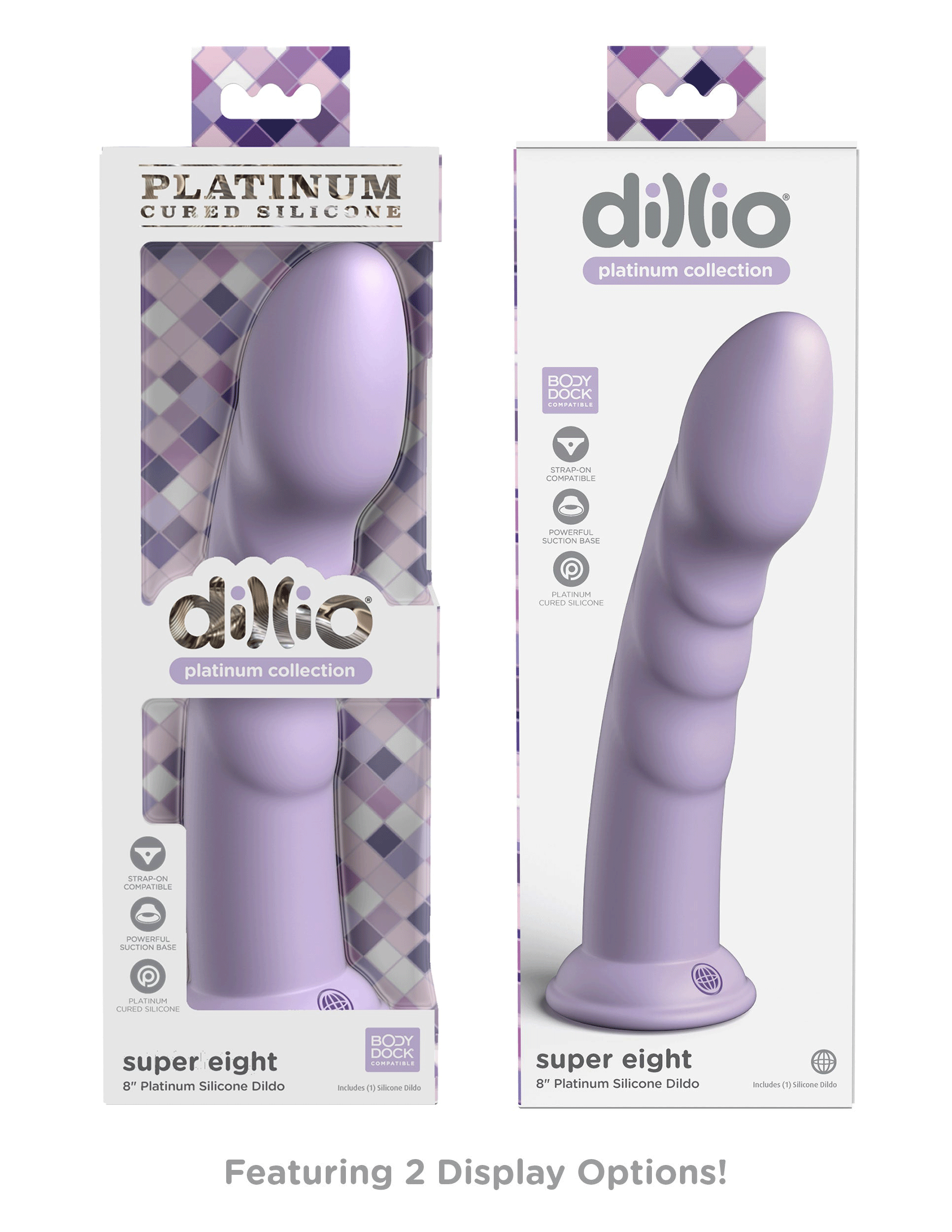 Dillio Platinum - Super Eight Dildo - SP BOUTIQUE