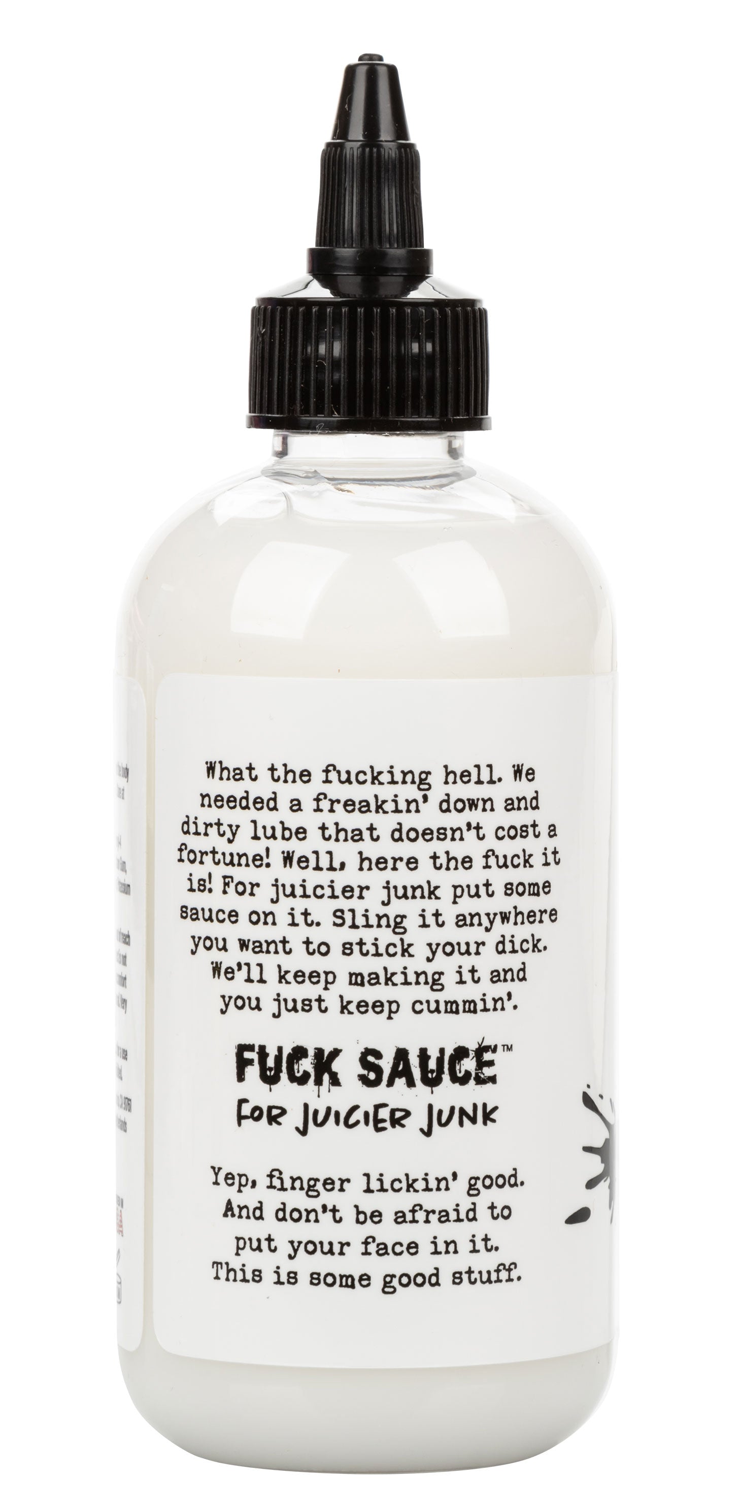 Fuck Sauce Cum Scented Lubricant 8 Oz - SP BOUTIQUE