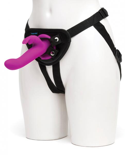 Happy Rabbit Vibrating Strap On Harness Set - SP BOUTIQUE