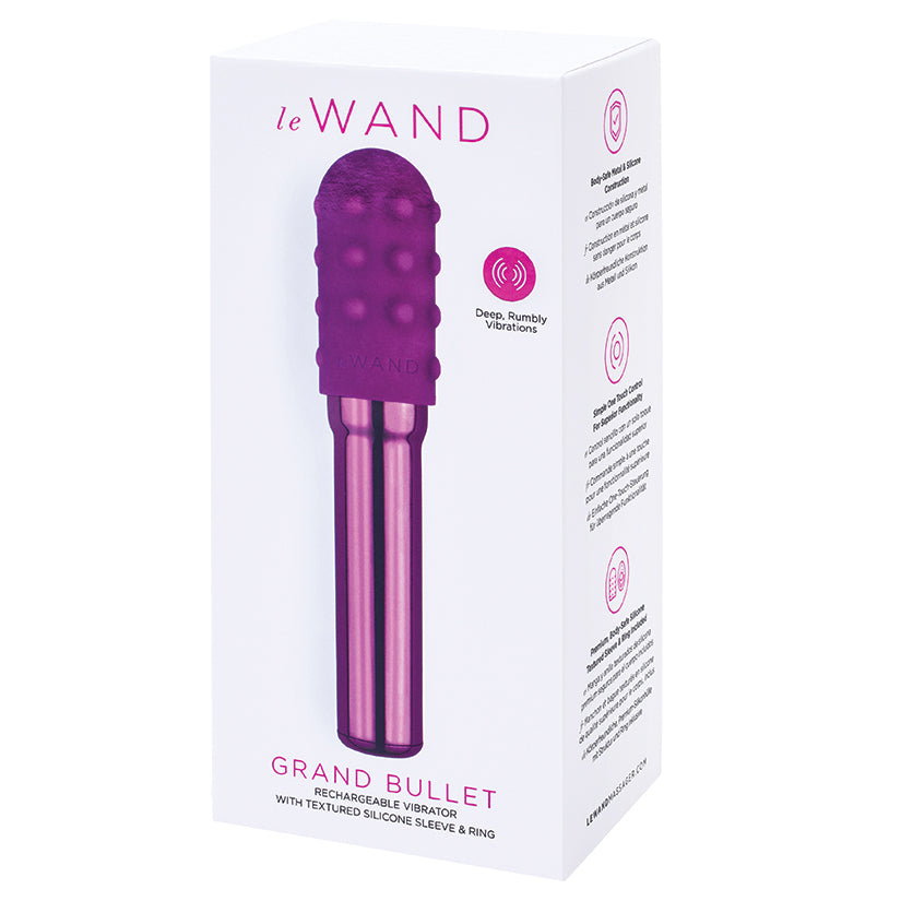 Le Wand Chrome Grand Bullet-Cherry - SP BOUTIQUE
