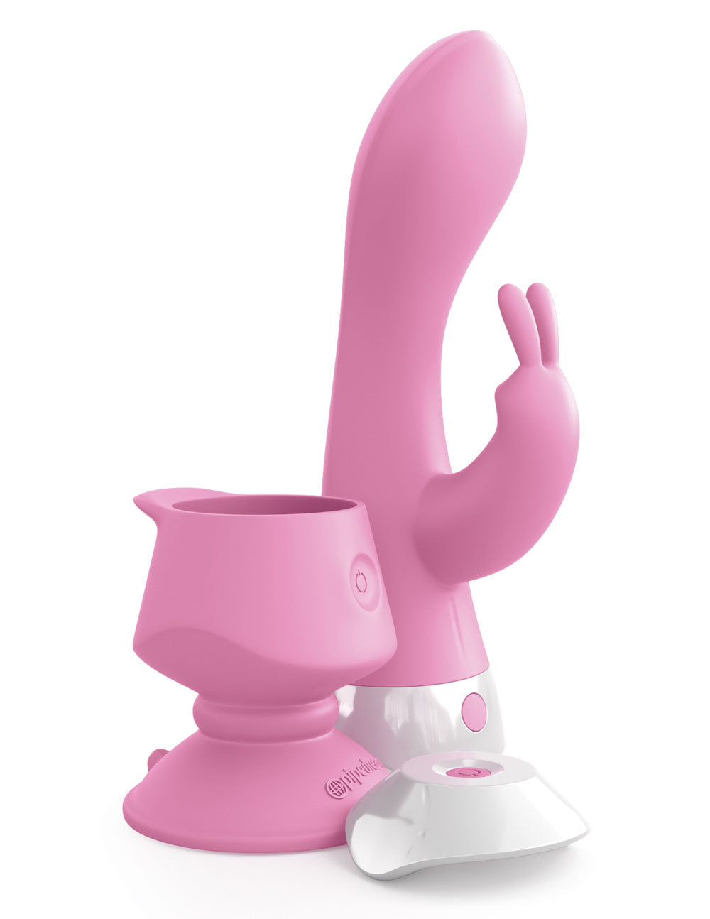 Multi-Function Rabbit Massager With Suction Cup & Wireless Remote – Wall Banger Vibrator - SP BOUTIQUE