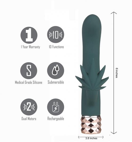Kusha 10 Function Rechargeable Silicone Rabbit - SP BOUTIQUE