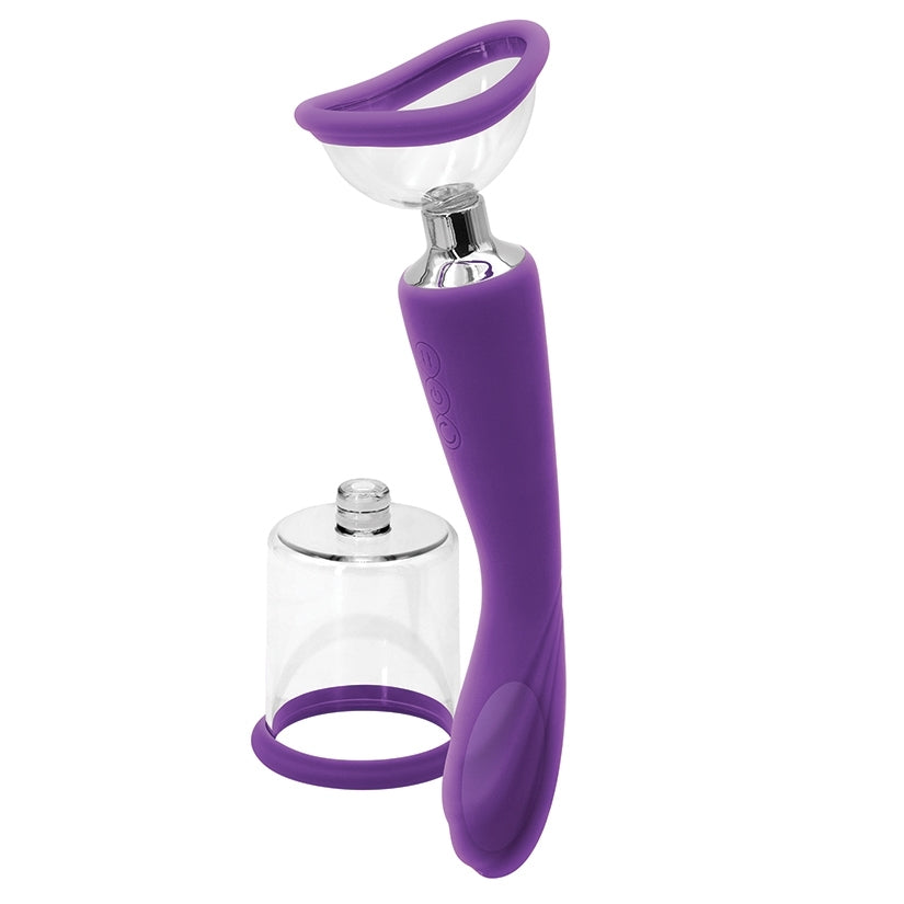 Inya Pump And Vibe With Interchangeable Suction Cups - SP BOUTIQUE