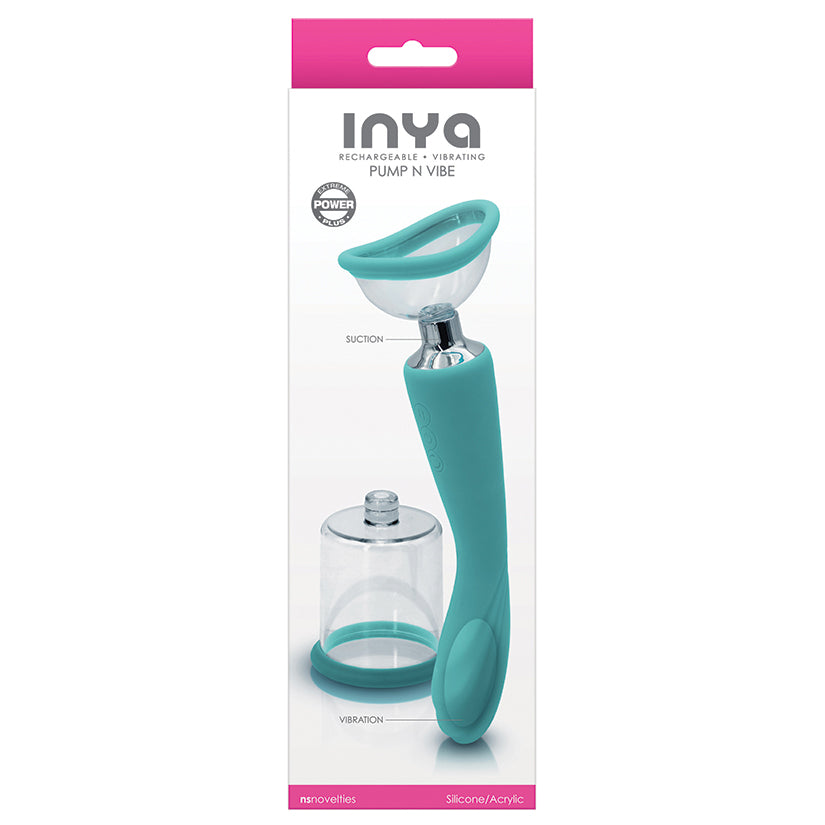 Inya Pump And Vibe With Interchangeable Suction Cups - SP BOUTIQUE