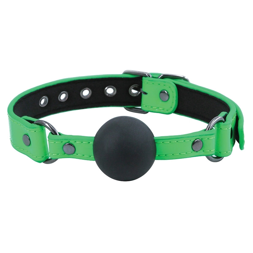 Electra Ball Gag-Green - SP BOUTIQUE