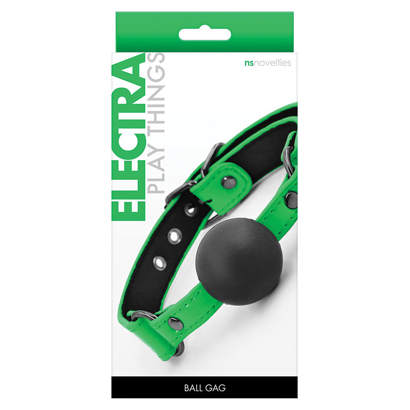 Electra Ball Gag-Green - SP BOUTIQUE