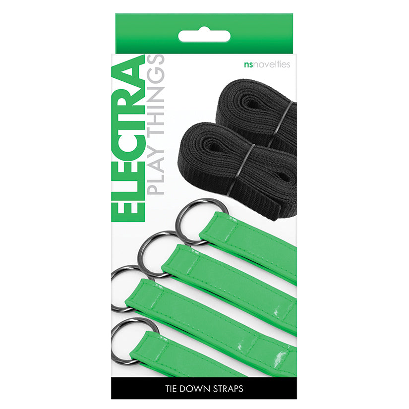 Electra Bed Restraints Straps-Green - SP BOUTIQUE