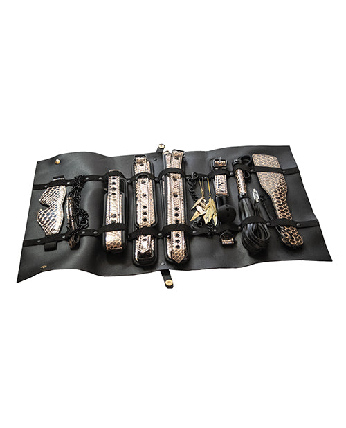 The Traveler Restraint & Bondage Play Kit - 10 Pcs - SP BOUTIQUE