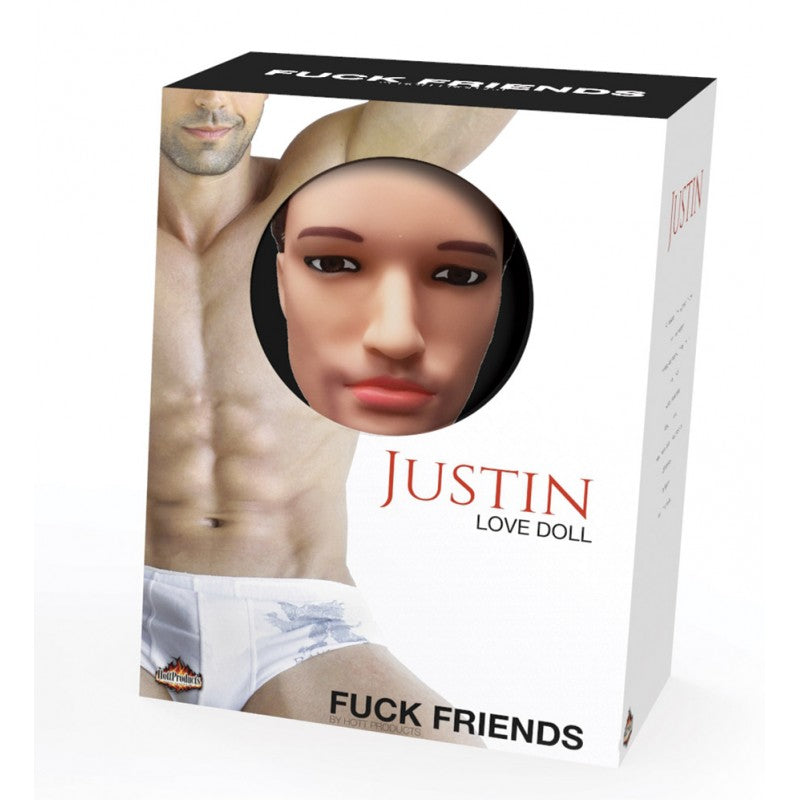 F*ck Friends Justin Blow up Doll with Cock - SP BOUTIQUE