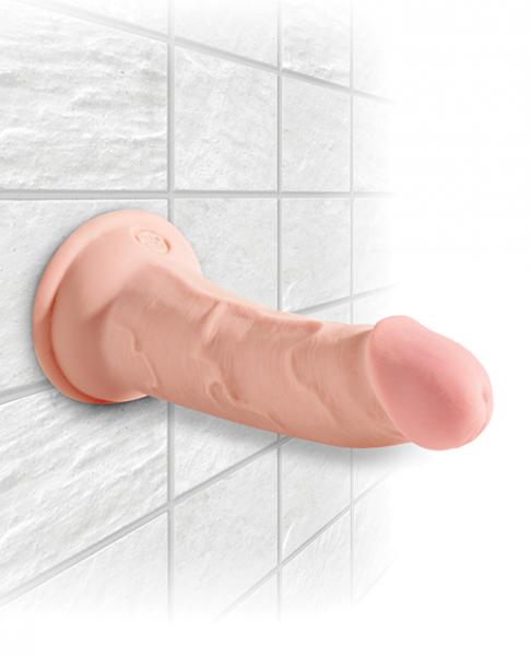 King Cock Triple Density 5 inches Dildo Beige - SP BOUTIQUE