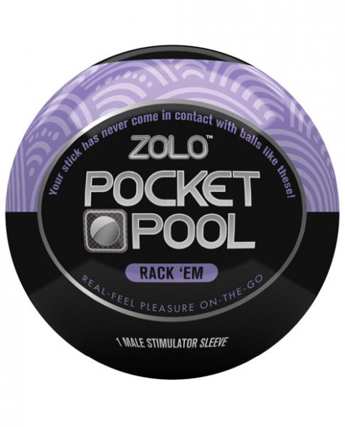 Zolo Pocket Pool Male Stimulator Sleeve - Compact Travel-Friendly Sensation for Instant Pleasure - SP BOUTIQUE