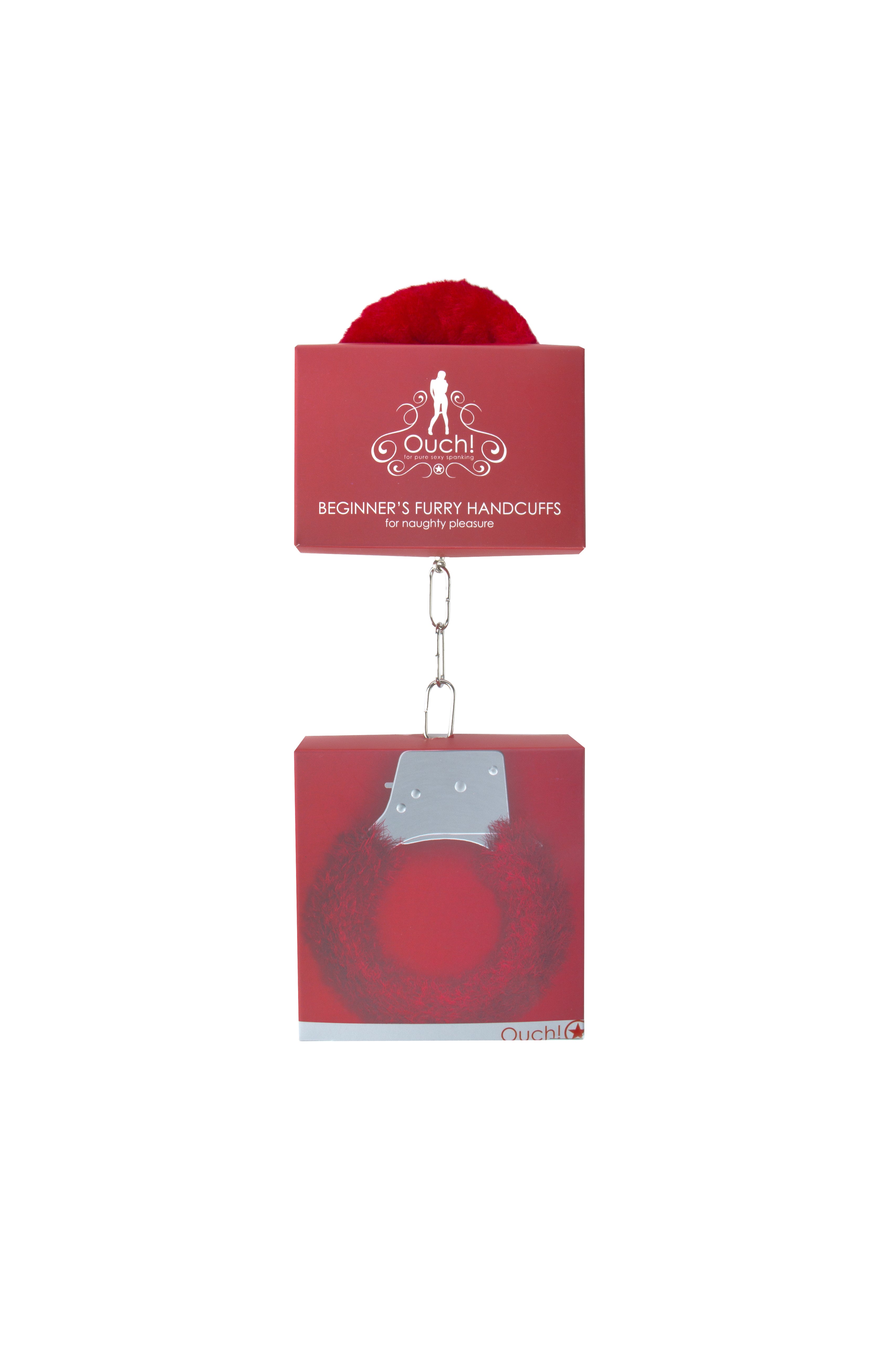 Ouch Beginners Handcuffs Furry - SP BOUTIQUE