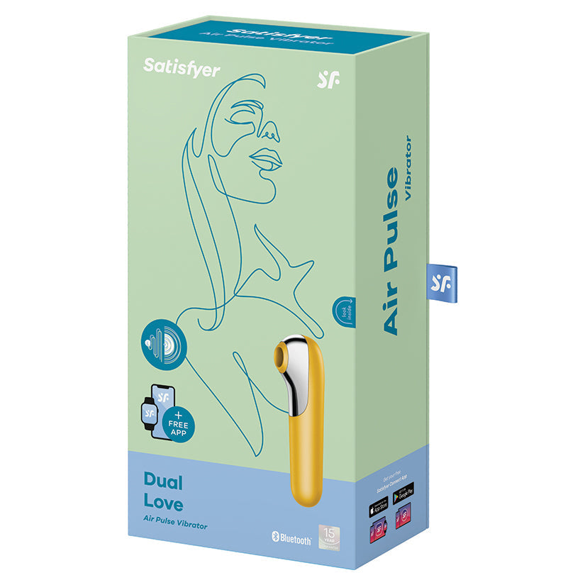 Satisfyer Dual Love Air Pulse Vibrator - SP BOUTIQUE
