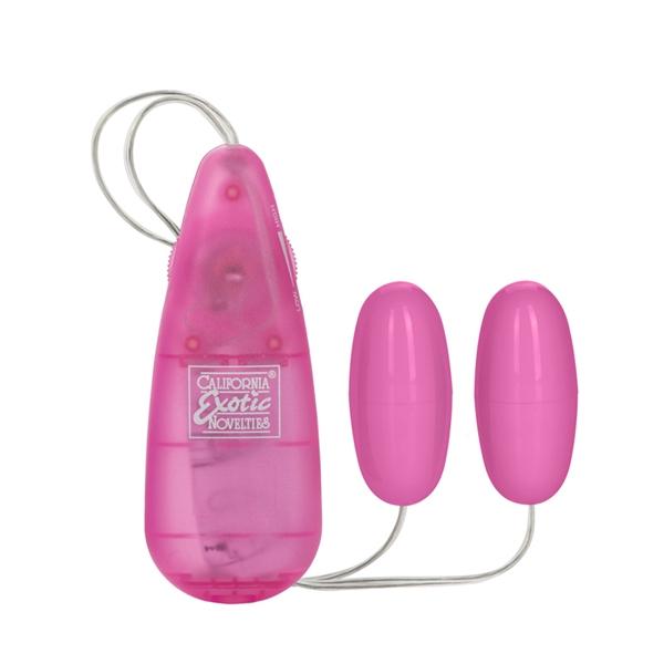Pocket Exotics Double Pink Passion Bullet Vibrators - SP BOUTIQUE