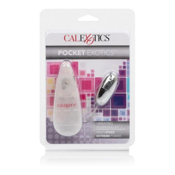 Pocket Exotics Silver Bullet Vibrator SEXTOYCLUB
