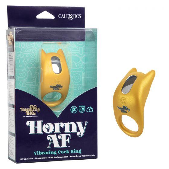 Naughty Bits Horny Af Vibrating Cock Ring - SP BOUTIQUE