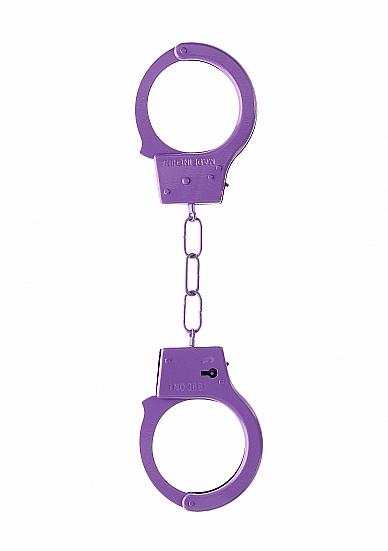 Ouch Beginners Handcuffs Metal SHOTS TOYS