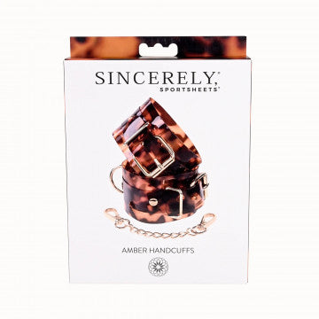 Sincerely Amber Handcuffs - SP BOUTIQUE