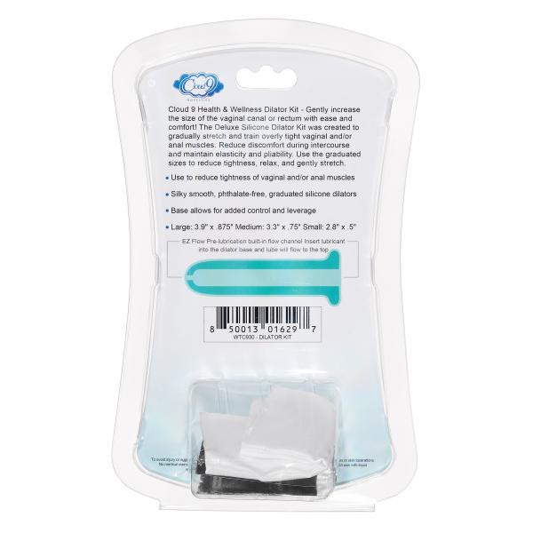 Cloud 9 Health & Wellness Silicone Dilator Kit (for Vaginal Or Anal Use) - SP BOUTIQUE