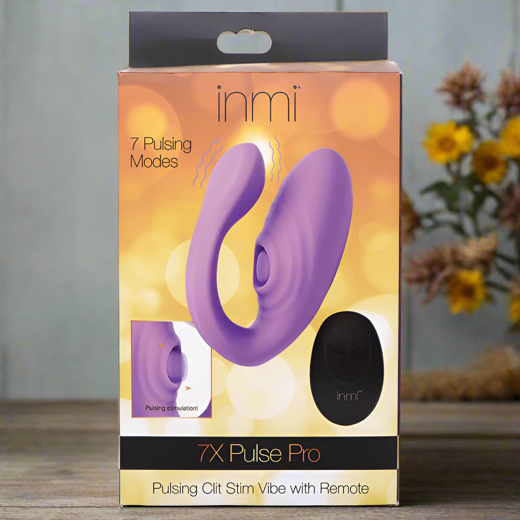 7X Pulse Pro Clitoral Stimulating Vibrator With Remote Control - Ergonomic Design & Powerful Motors - SP BOUTIQUE
