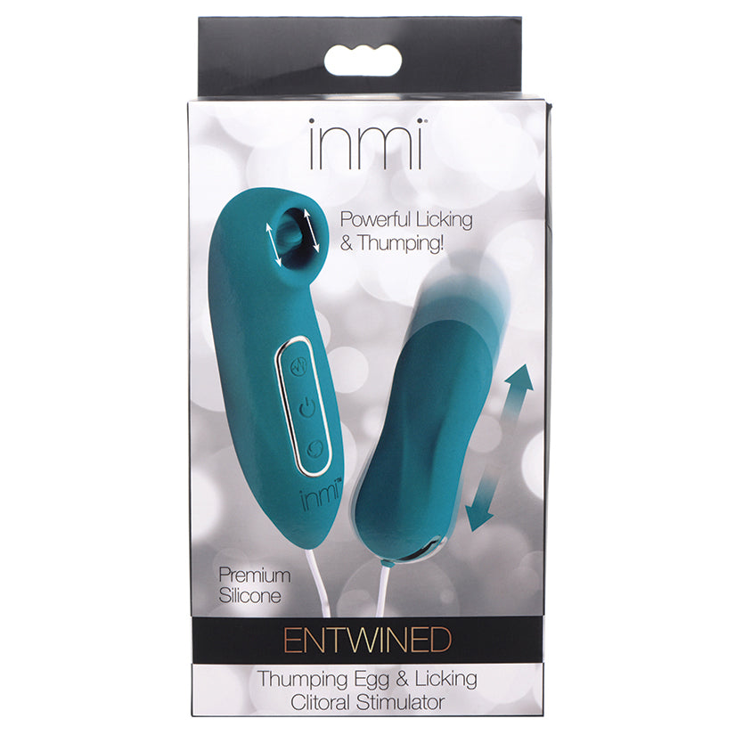 Inmi Entwined 3x Thumping Egg & Licking Clit Stim - SP BOUTIQUE