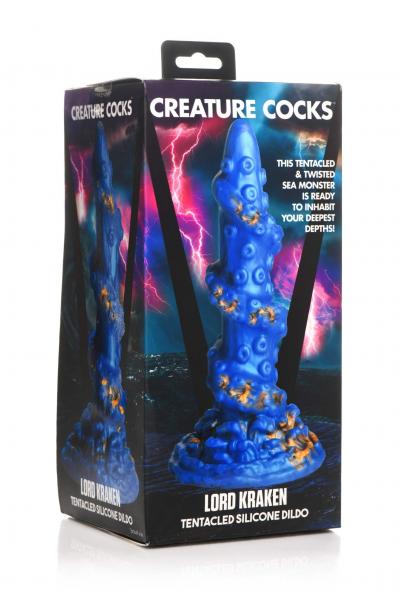 Creature Cocks Lord Kraken Tentacled Silicone Dildo - SP BOUTIQUE